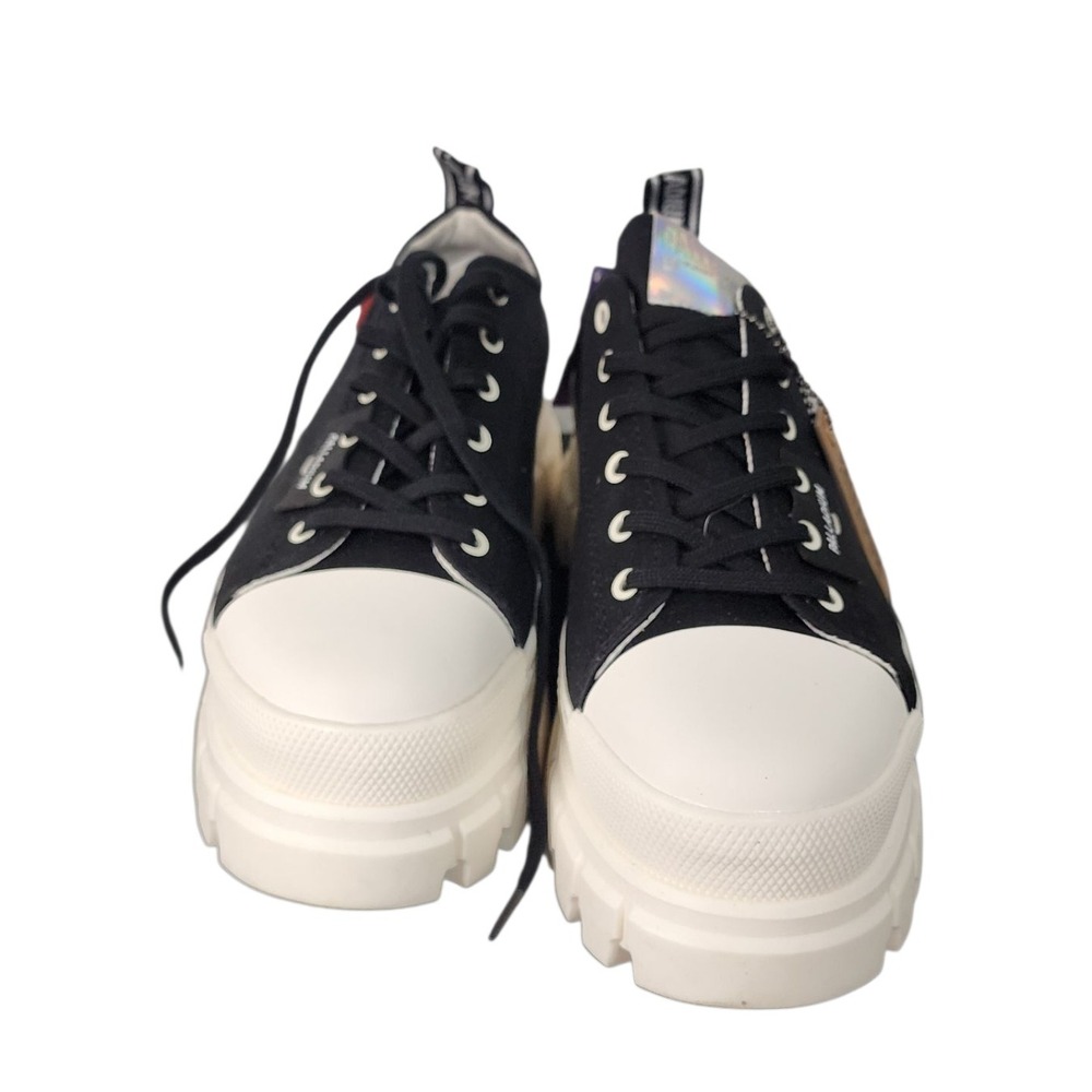 Palladium Women's Black White Platform Lug Sole Sneakers Shoes Size 10